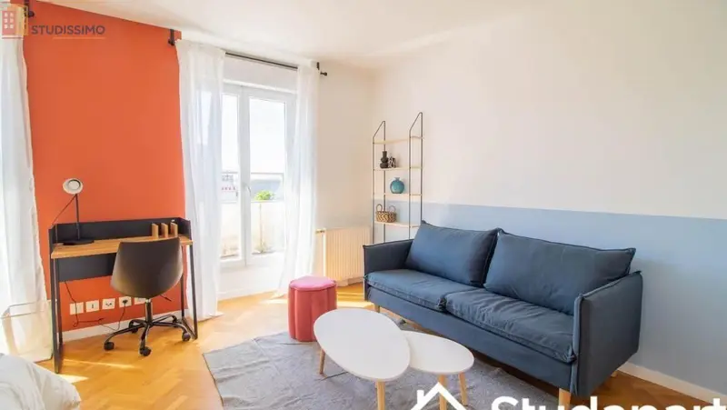 Studio meublé 11m² Saint-Denis 93210 - Étage élevé, DPE A - Photo 4