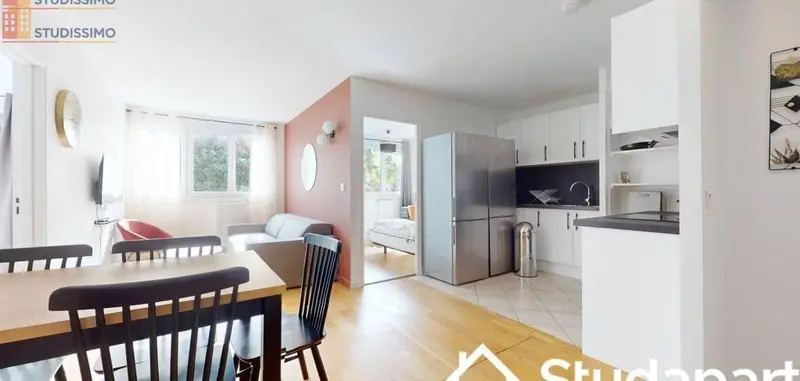 Studio meublé 15m² L'Île-Saint-Denis - Meublé, DPE A - Photo 1