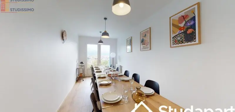 Studio meublé 17m² Romainville - Meublé, DPE A - Photo 2