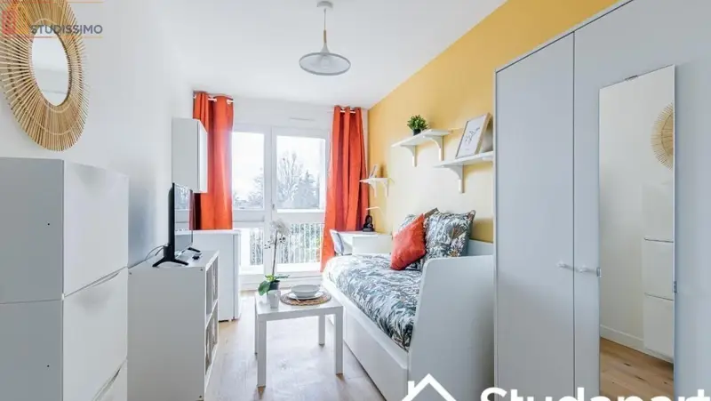 Studio 11m² Saint-Denis - Meublé, 2e étage - Photo 14