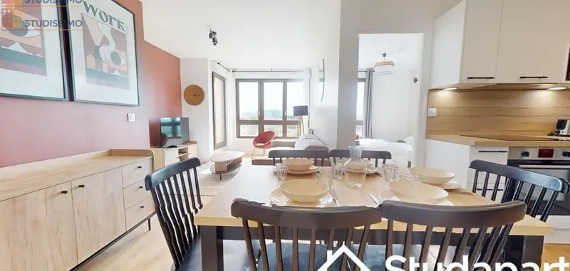 Studio 11m² Saint-Denis 93200 - Meublé, lumineux - Photo 8