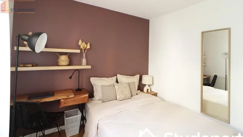 Studio meublé 13m² Saint-Denis 93210 - Meublé, DPE A - Photo 7