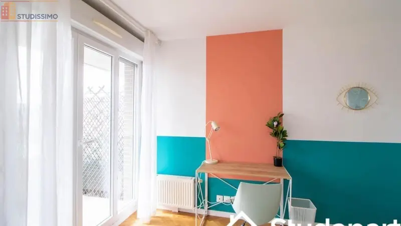 Studio meublé 12m² Saint-Denis 93210 - Meublé, DPE A - Photo 4