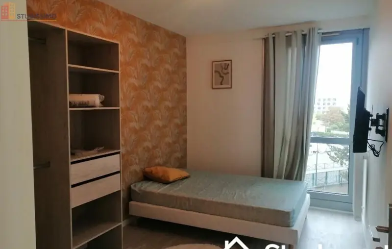 Studio meublé 10m² Saint-Denis 93380 - Meublé, 4e étage - Photo 1
