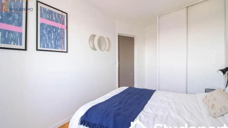 Studio meublé 10m² Saint-Denis 93210 - Calme, DPE A - Photo 4