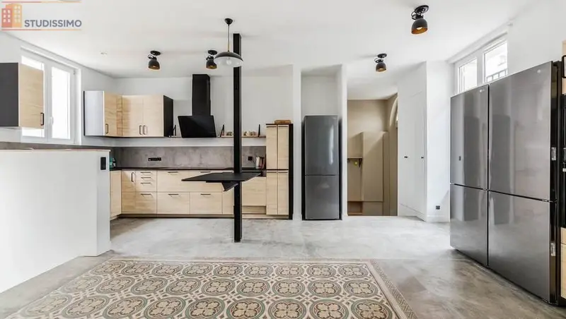 Studio meublé 27m² Aubervilliers - Lumineux, DPE A - Photo 8