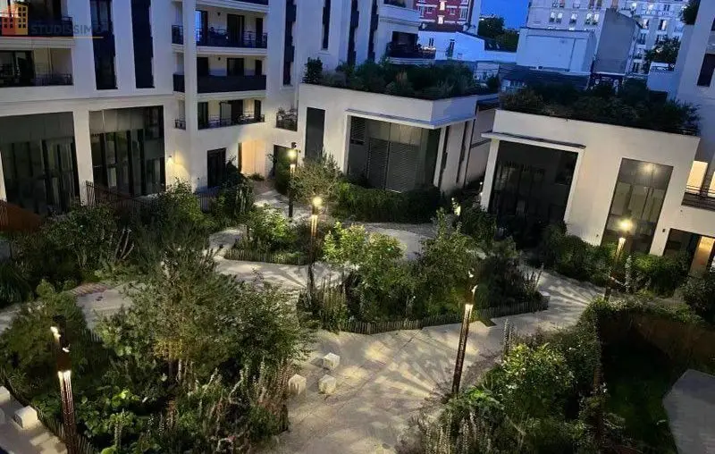 Studio meublé 32m² Saint-Ouen-sur-Seine - Lumineux, meublé - Photo 3