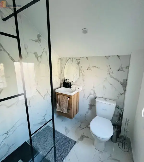Studio meublé 20m² La Courneuve - Neuf, jardin partagé - Photo 2