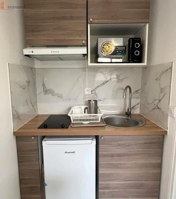 Studio meublé 15m² Gagny 93220 - Proche RER E, meublé - Photo 1