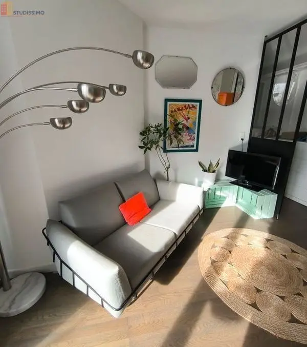 Studio 33m² Saint-Ouen-sur-Seine - Meublé, lumineux - Photo 3