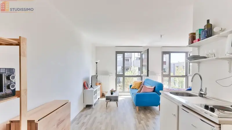 Studio meublé 31m² Saint-Denis - Meublé, DPE B - Photo 3