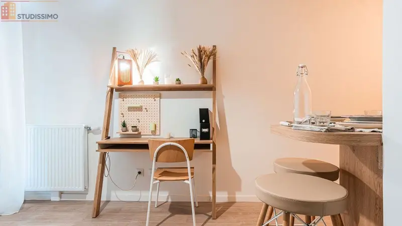 Studio meublé 19m² Saint-Ouen-sur-Seine - Résidence étudiante, proche métro - Photo 10