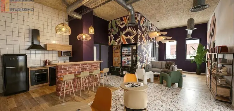 Studio meublé 19m² Saint-Ouen-sur-Seine - Résidence étudiante, proche métro - Photo 6