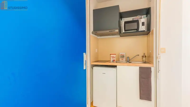 Studio meublé 20m² Saint-Denis 93200 - Résidence sécurisée, proche Seine - Photo 2