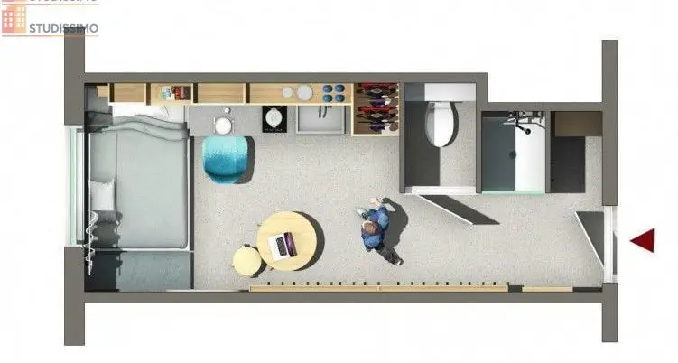 Studio meublé 14m² Noisy-le-Grand - Lumineux, étage élevé - Photo 31