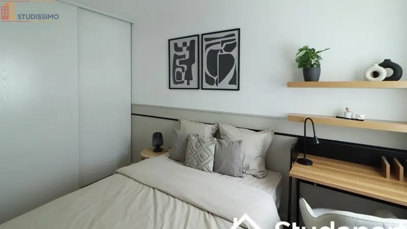 Studio meublé 11m² Saint-Denis 93210 - Meublé, étage élevé - Photo 2
