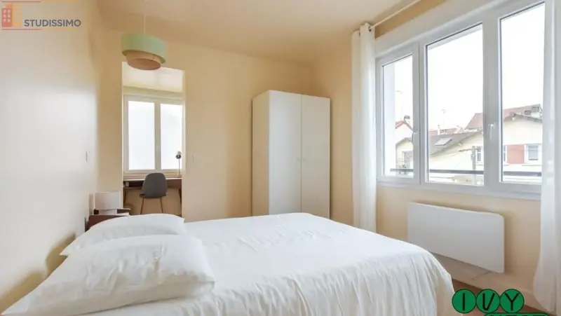 Studio meublé 50m² Cachan - Chambre 1 pièce, meublé - Photo 6