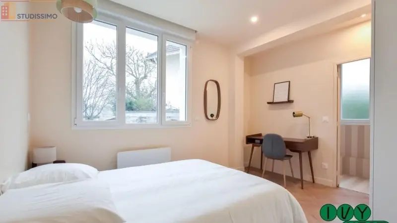 Studio meublé 50m² Cachan - Chambre 1 pièce, meublé - Photo 4