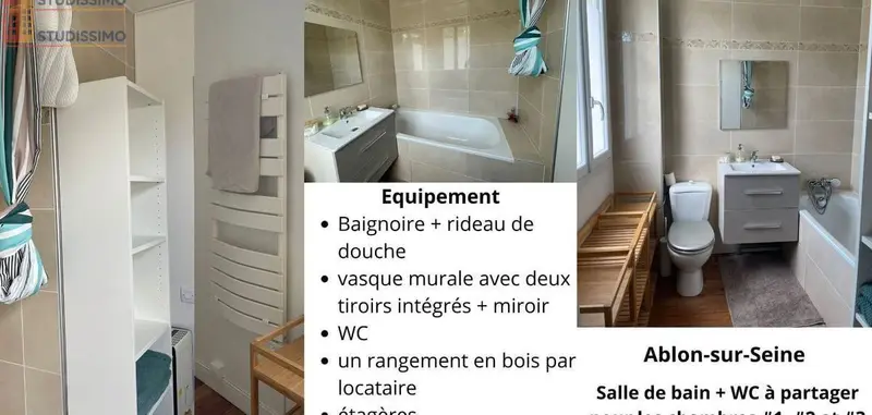 Studio 9m² Ablon-sur-Seine - Meublé - Photo 10