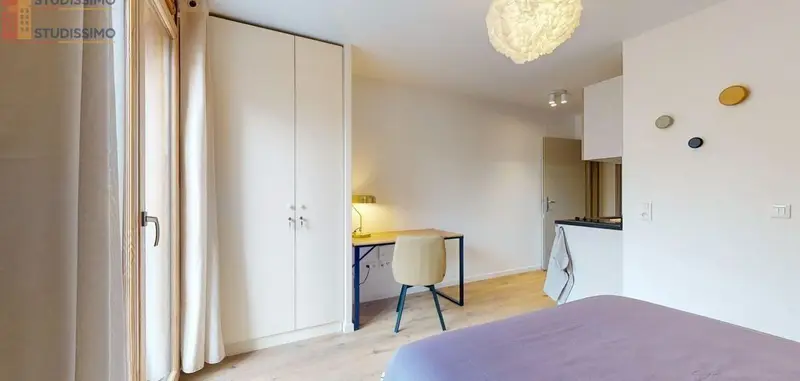 Studio 20m² Rungis - Meublé, DPE C - Photo 12