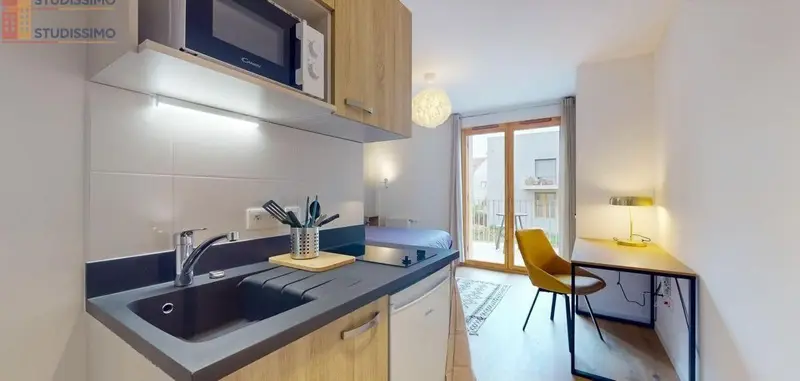 Studio 20m² Rungis - Meublé, DPE C - Photo 11
