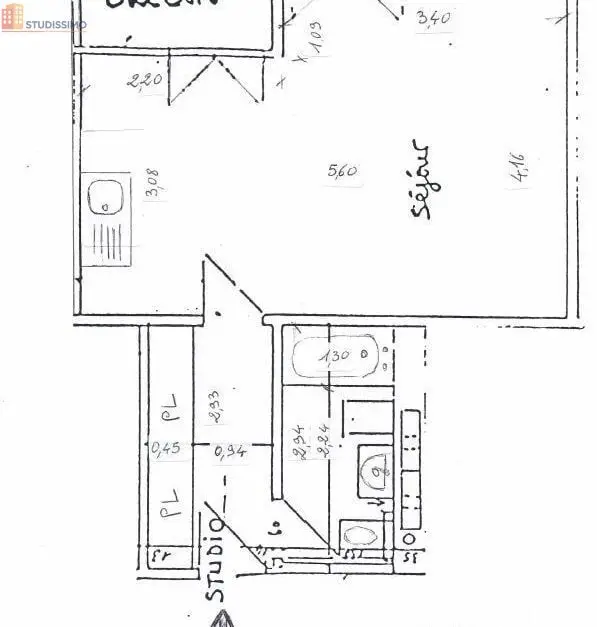 Studio 29m² Alfortville - DPE B, 5e étage - Photo 1