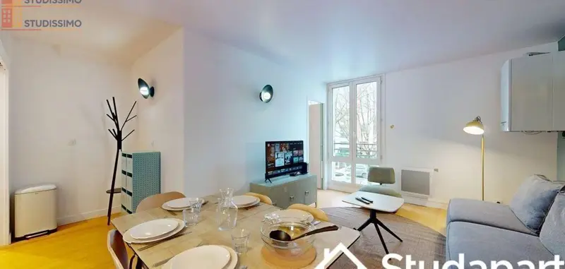 Studio meublé 12m² Villejuif - Meublé, DPE A - Photo 3