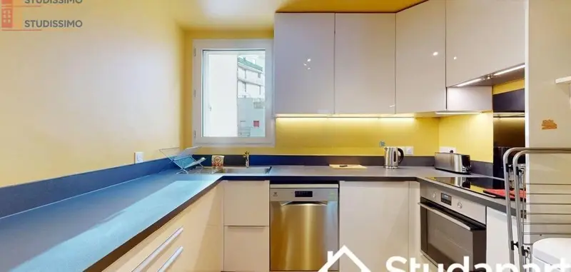 Studio meublé 12m² Villejuif - Meublé, DPE A - Photo 4