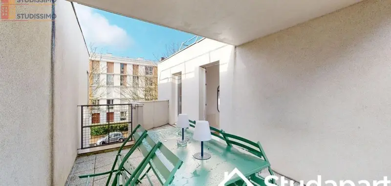 Studio meublé 12m² Villejuif - Meublé, DPE A - Photo 2