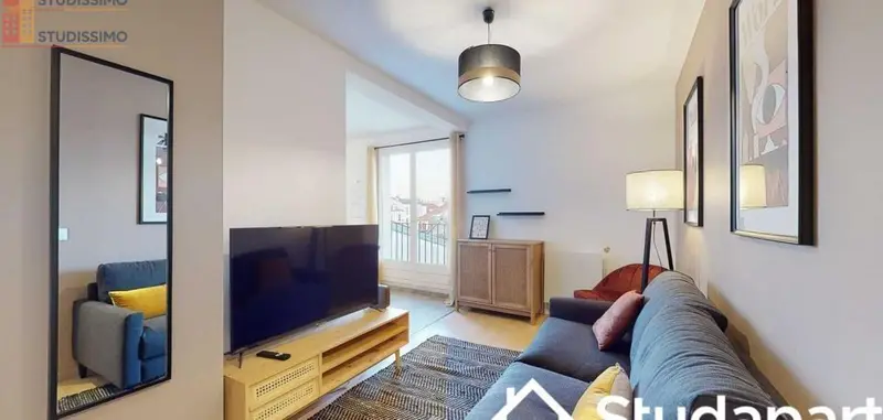 Studio meublé 11m² Choisy-le-Roi - DPE A, au 3e étage - Photo 3