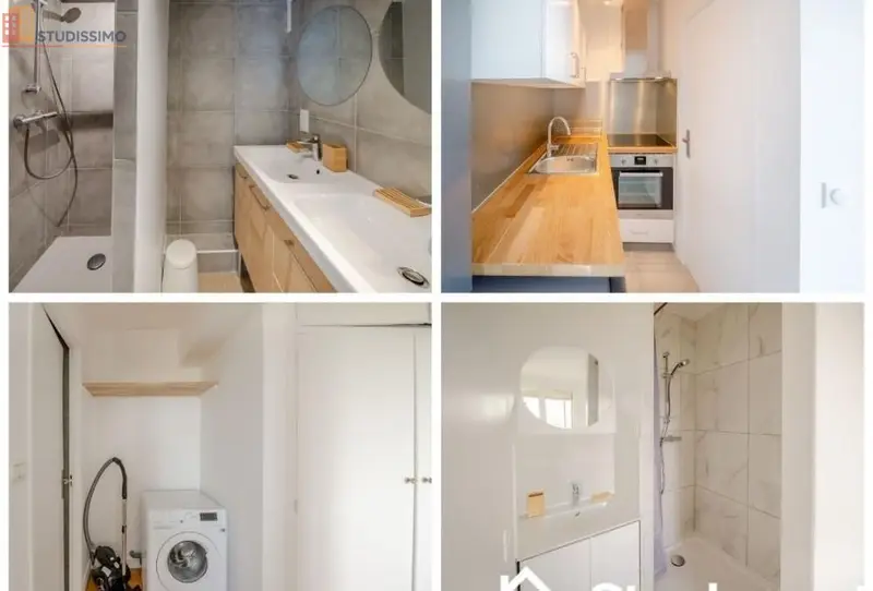 Studio meublé 10m² Choisy-le-Roi - Étage élevé, lumineux - Photo 7