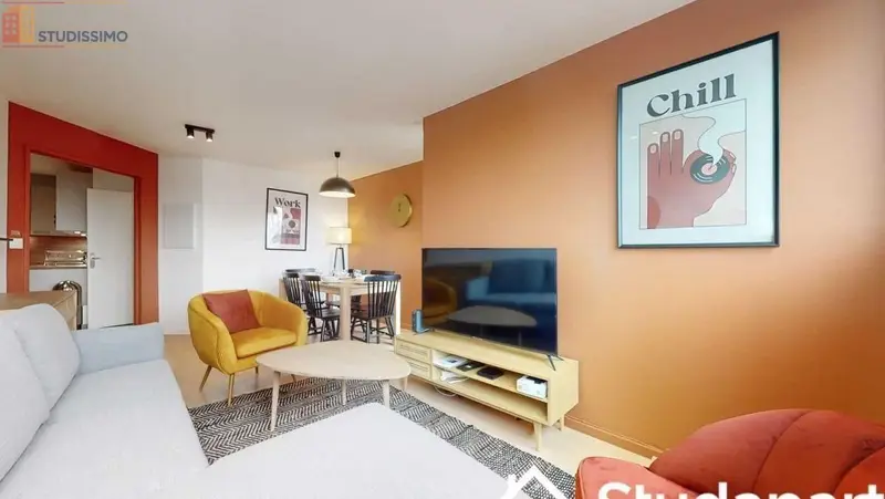 Studio 11m² Créteil - Meublé, DPE A - Photo 2