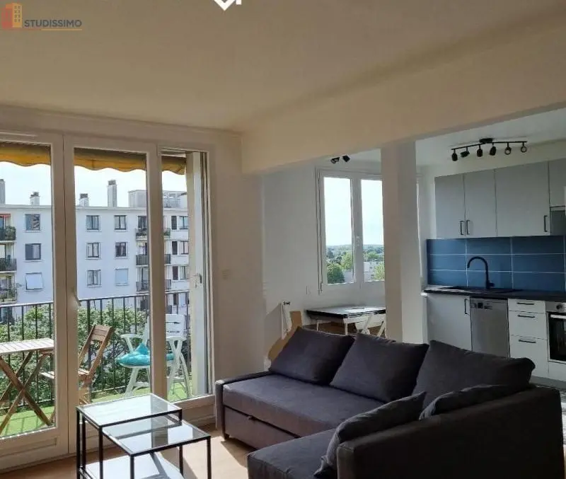 Studio meublé 9m² Villejuif - Haut étage, lumineux - Photo 4
