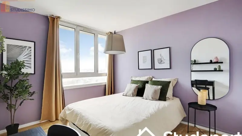 Studio meublé 13m² Le Kremlin-Bicêtre - Lumineux, 10e étage - Photo 4