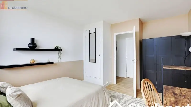 Studio meublé 13m² Le Kremlin-Bicêtre - Lumineux, 10e étage - Photo 3