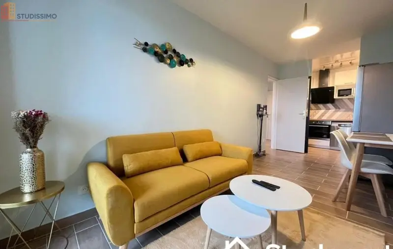 Studio meublé 12m² Créteil - Étage élevé, lumineux - Photo 8