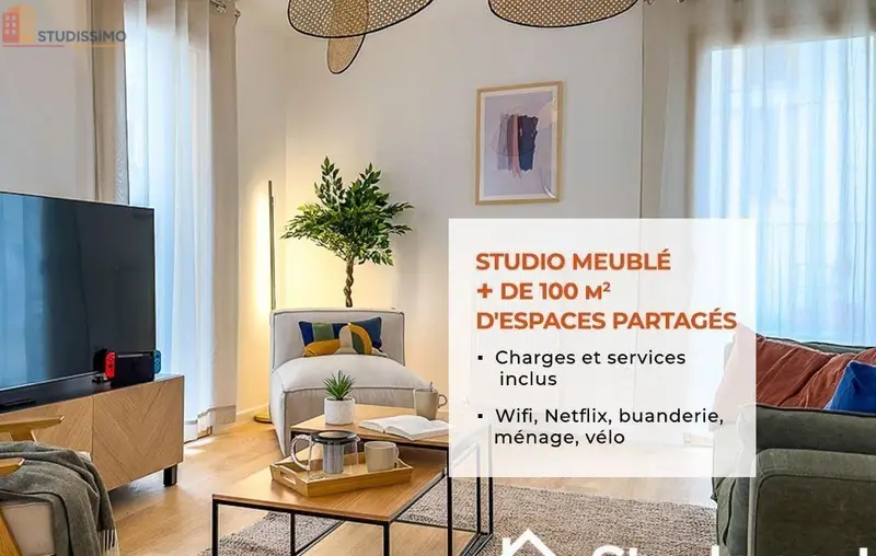 Studio meublé 20m² Rungis - Meublé, DPE A - Photo 6