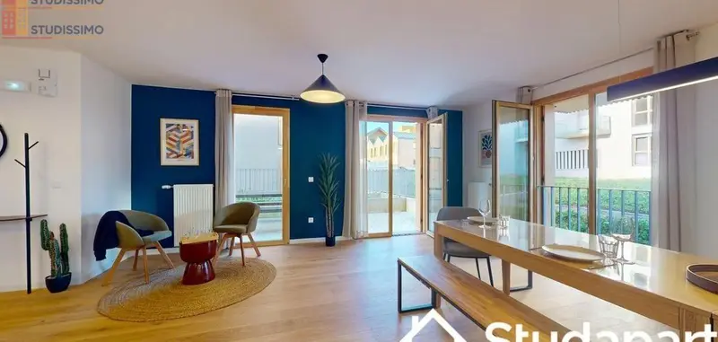 Studio meublé 20m² Rungis - Meublé, DPE A - Photo 2