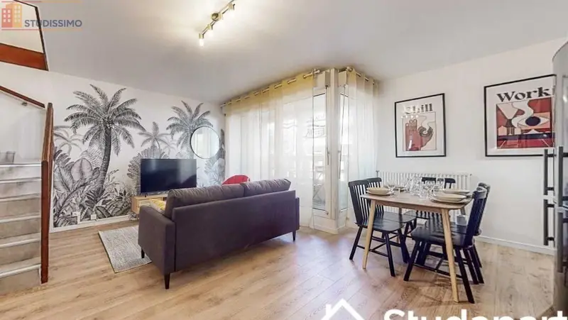 Studio meublé 9m² Créteil - Meublé, DPE A - Photo 2