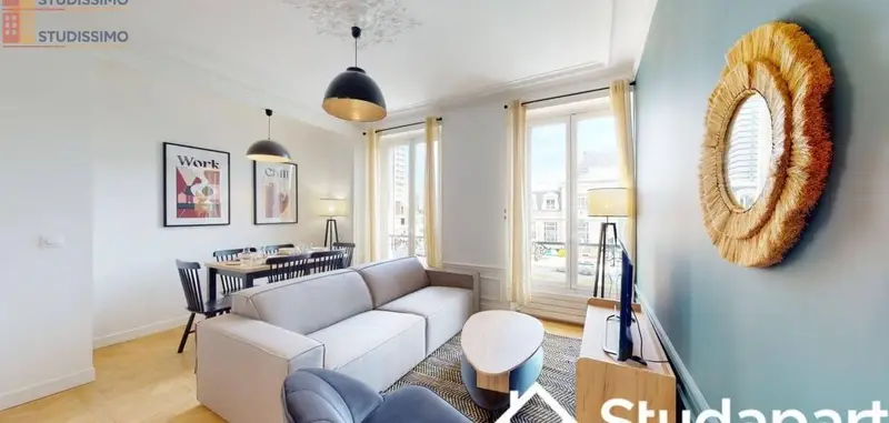 Studio meublé 13m² Choisy-le-Roi - Meublé, DPE A - Photo 4