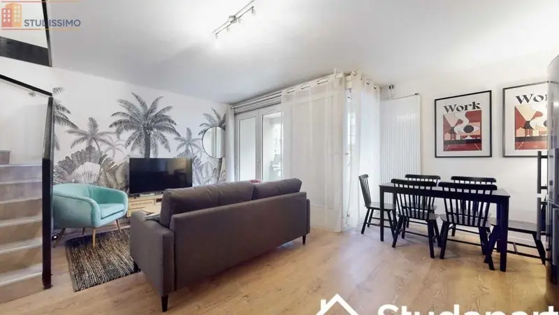 Studio meublé 9m² Créteil - Meublé, DPE A - Photo 2