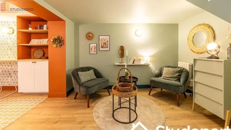 Studio meublé 13m² Créteil - Meublé, DPE A - Photo 1