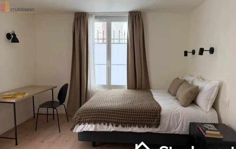 Studio meublé 12m² Villejuif - Calme, lumineux - Photo 2