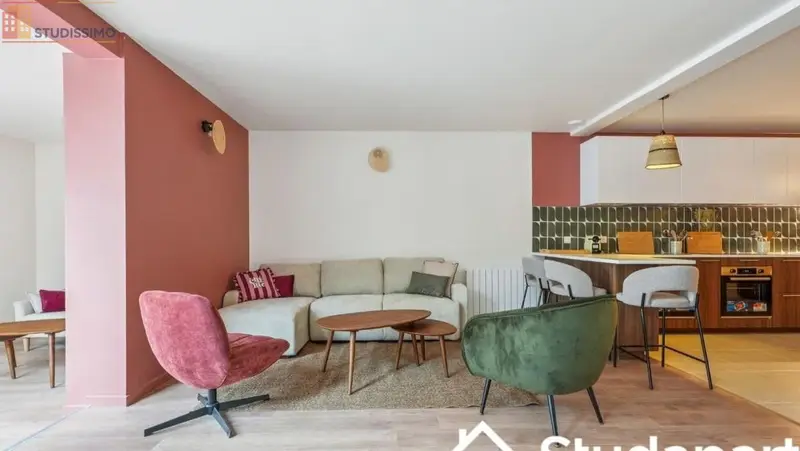 Studio 10m² Villejuif - Meublé, DPE A - Photo 2