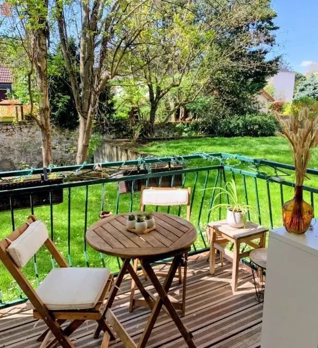 Studio meublé 30m² Créteil - Cocooning, terrasse - Photo 2