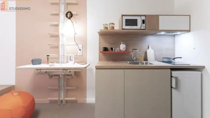 Studio meublé 13m² Villejuif - Étage élevé, lumineux - Photo 9