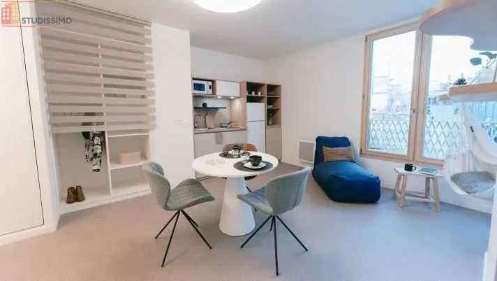 Studio meublé 20m² Villejuif - Étage élevé, DPE B - Photo 19