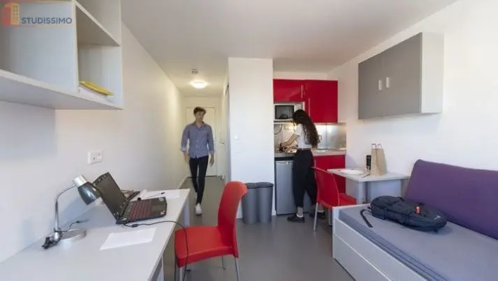 Studio meublé 17m² Gentilly - Lumineux, 8e étage - Photo 5