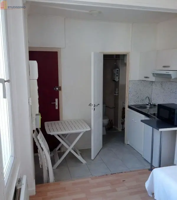 Studio meublé 17m² Vitry-sur-Seine - Centre-ville, meublé - Photo 2
