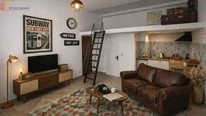 Studio meublé 25m² Orly 94310 - Mezzanine, lumineux - Photo 2